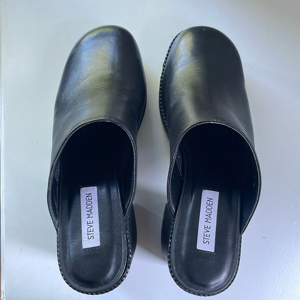 Steve Madden Platform Clogs/Mules